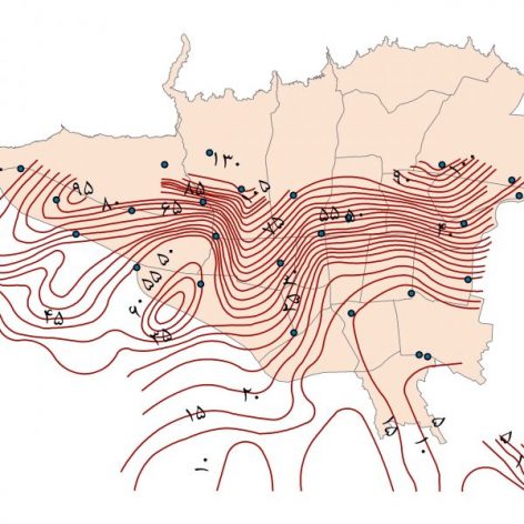 جامع ترین نقشه GIS آب های زیرزمینی تهران
